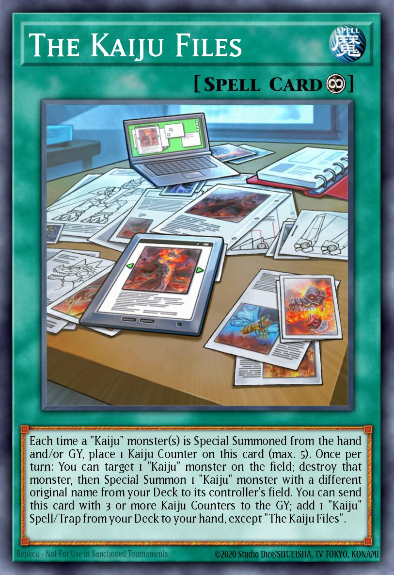 The Kaiju Files [1st Edition] SHVI-EN089