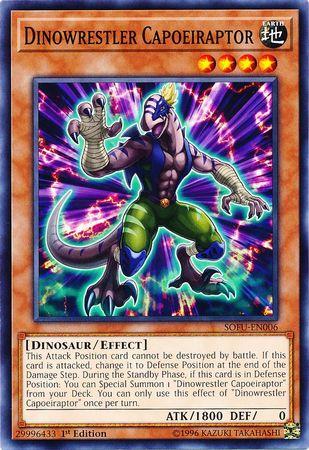 Dinowrestler Capoeiraptor [1st Edition] SOFU-EN006