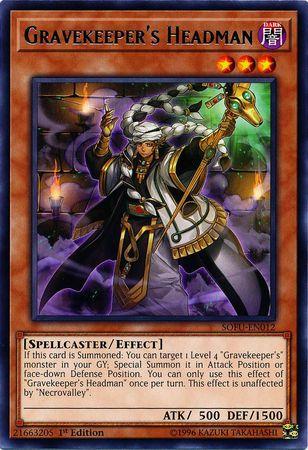 Gravekeeper's Headman [1st Edition] SOFU-EN012