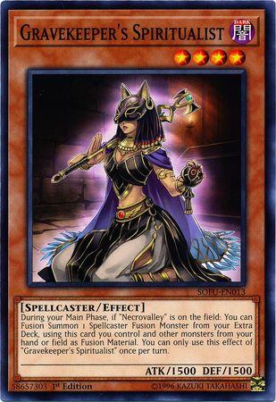 Gravekeeper's Spiritualist [1st Edition] SOFU-EN013