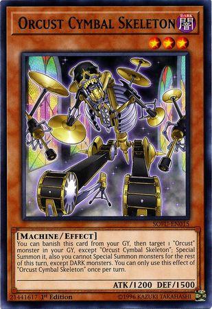 Orcust Cymbal Skeleton [1st Edition] SOFU-EN015