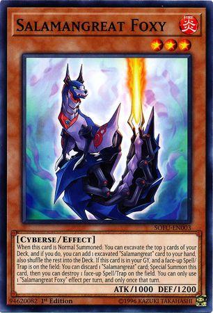 Salamangreat Foxy [1st Edition] SOFU-EN003