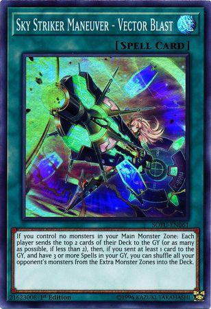 Sky Striker Maneuver - Vector Blast [1st Edition] SOFU-EN061