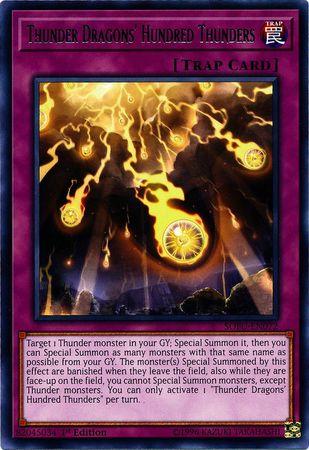 Thunder Dragons' Hundred Thunders [1st Edition] SOFU-EN072