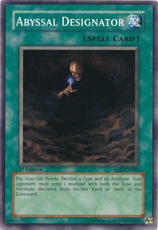 Abyssal Designator [1st Edition] SOD-EN040