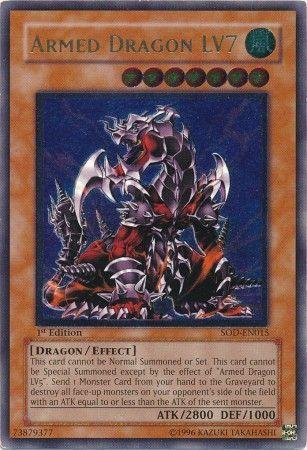 Armed Dragon LV7 [Ultimate Rare 1st Edition] SOD-EN015
