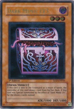 Dark Mimic LV3 [Ultimate Rare 1st Edition] SOD-EN010
