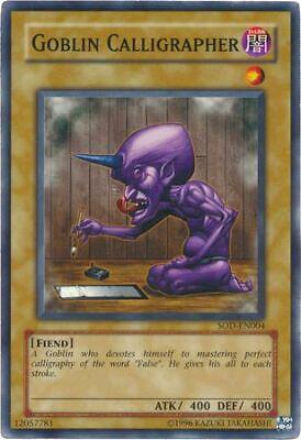 Goblin Calligrapher SOD-EN004