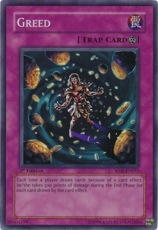 Greed [1st Edition] SOD-EN055