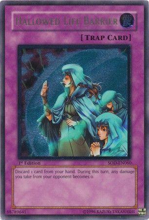 Hallowed Life Barrier [Ultimate Rare 1st Edition] SOD-EN060