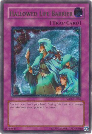Hallowed Life Barrier [Ultimate Rare] SOD-EN060