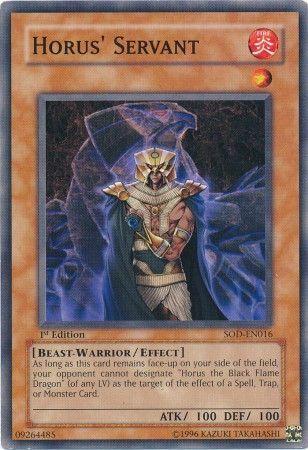 Horus' Servant [1st Edition] SOD-EN016