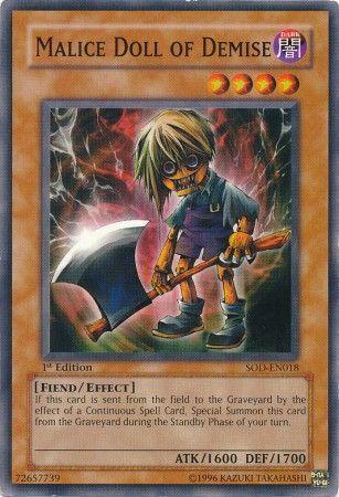 Malice Doll of Demise [1st Edition] SOD-EN018