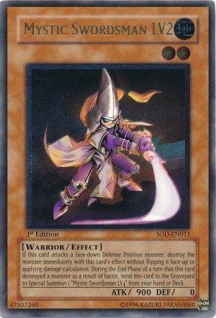 Mystic Swordsman LV2 [Ultimate Rare 1st Edition] SOD-EN011