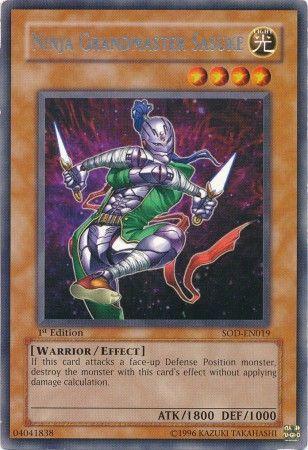 Ninja Grandmaster Sasuke [1st Edition] SOD-EN019