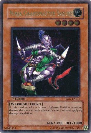 Ninja Grandmaster Sasuke [Ultimate Rare 1st Edition] SOD-EN019