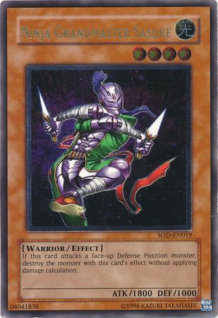 Ninja Grandmaster Sasuke [Ultimate Rare] SOD-EN019