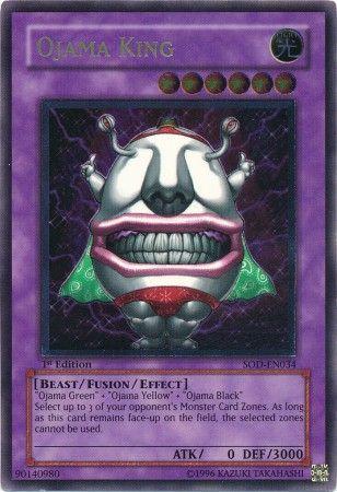 Ojama King [Ultimate Rare 1st Edition] SOD-EN034