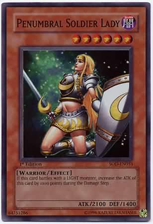 Penumbral Soldier Lady [1st Edition] SOD-EN033