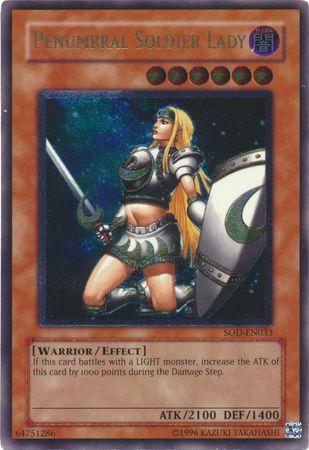 Penumbral Soldier Lady [Ultimate Rare] SOD-EN033