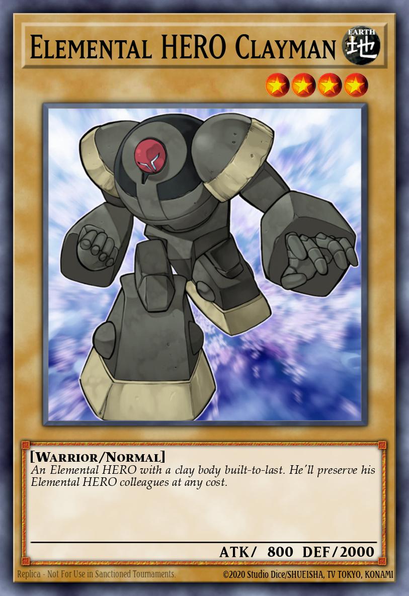Elemental HERO Clayman SGX3-ENA04
