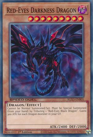 Red-Eyes Darkness Dragon SGX3-ENB01