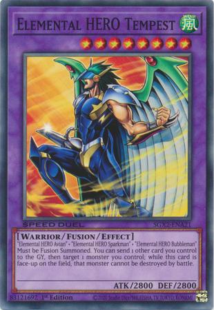 Elemental HERO Tempest SGX2-ENA21