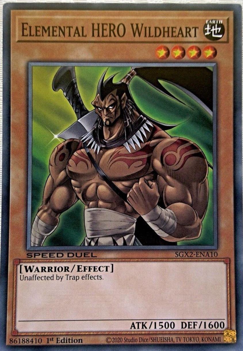 Elemental HERO Wildheart SGX2-ENA10