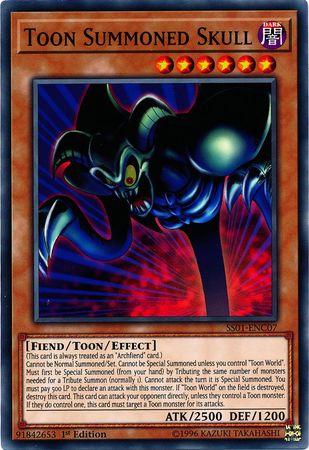 Toon Summoned Skull SS01-ENC07