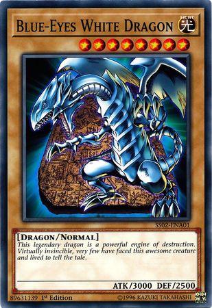 Blue-Eyes White Dragon SS02-ENA01