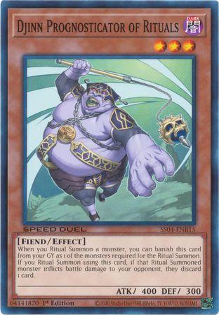 Djinn Prognosticator of Rituals SS04-ENB15