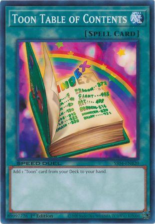 Toon Table of Contents SS04-ENB20