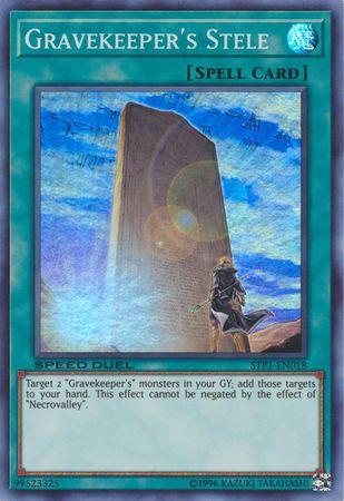 Gravekeeper's Stele STP1-EN018