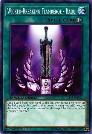 Wicked-Breaking Flamberge - Baou SBLS-EN041