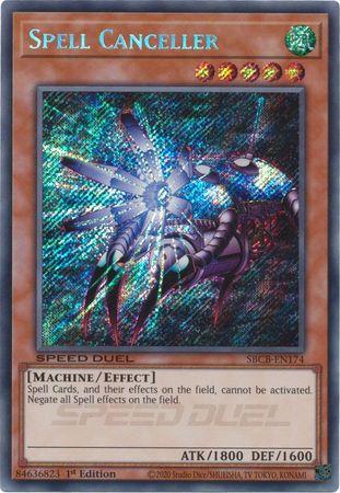 Spell Canceller [Secret Rare] SBCB-EN174