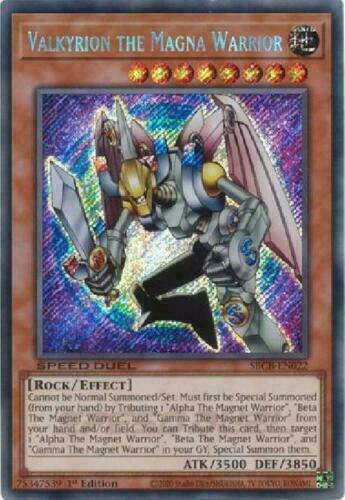 Valkyrion the Magna Warrior [Secret Rare] SBCB-EN022