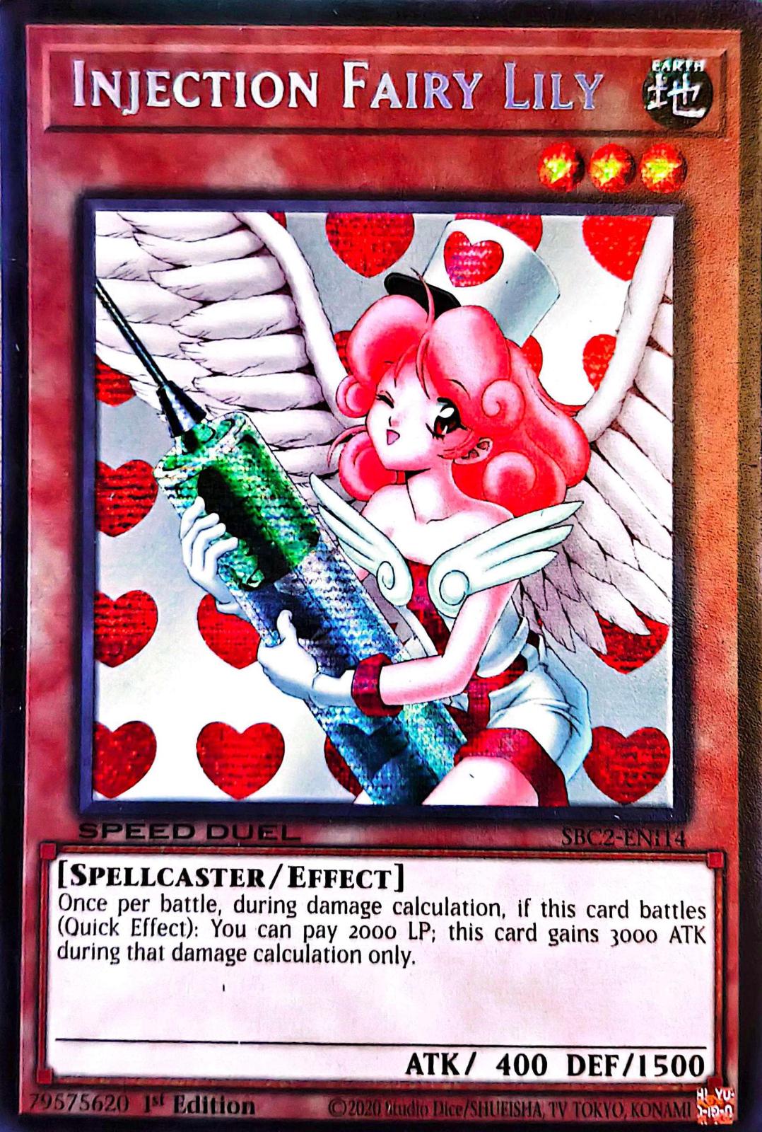 Injection Fairy Lily [Prismatic Secret Rare] SBC2-ENI14