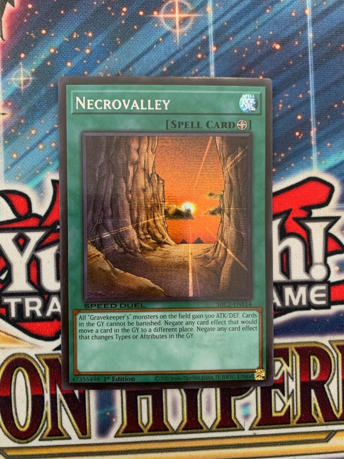 Necrovalley [Prismatic Secret Rare] SBC2-ENF14