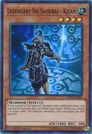 Legendary Six Samurai - Kizan SPWA-EN010