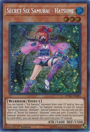 Secret Six Samurai - Hatsume SPWA-EN003