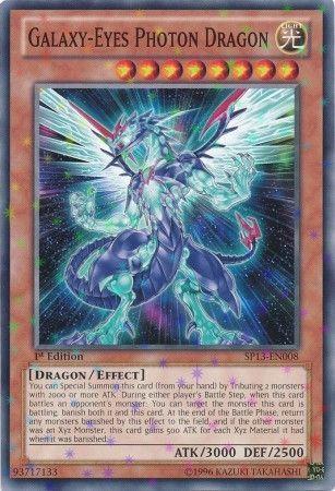 Galaxy-Eyes Photon Dragon [Star Foil 1st Edition] SP13-EN008