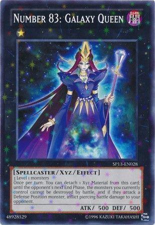 Number 83: Galaxy Queen [Starfoil] SP13-EN028