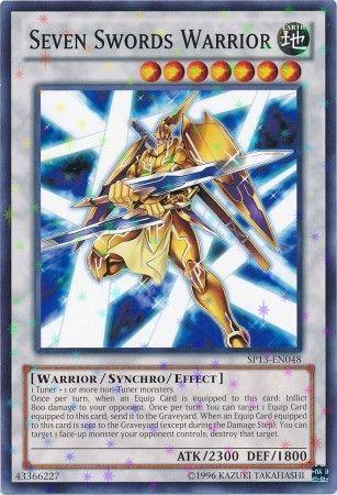 Seven Swords Warrior [Starfoil] SP13-EN048
