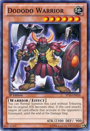 Dododo Warrior SP14-EN018