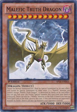 Malefic Truth Dragon [Starfoil] SP14-EN044