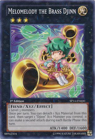 Melomelody the Brass Djinn [Starfoil] SP14-EN030