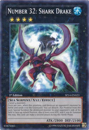 Number 32: Shark Drake [Starfoil] SP14-EN023