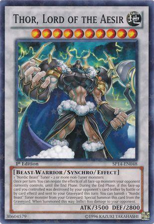 Thor, Lord of the Aesir [Starfoil] SP14-EN048