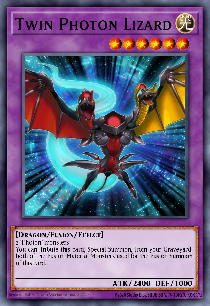 Twin Photon Lizard [Starfoil] SP14-EN020