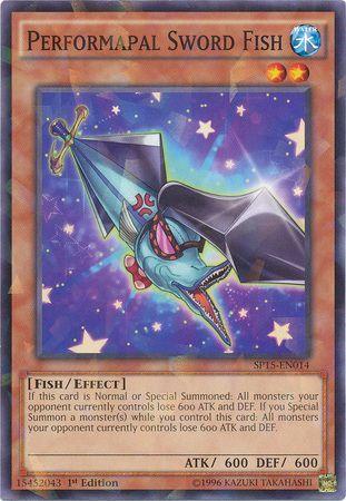 Performapal Sword Fish [Shatterfoil] SP15-EN014